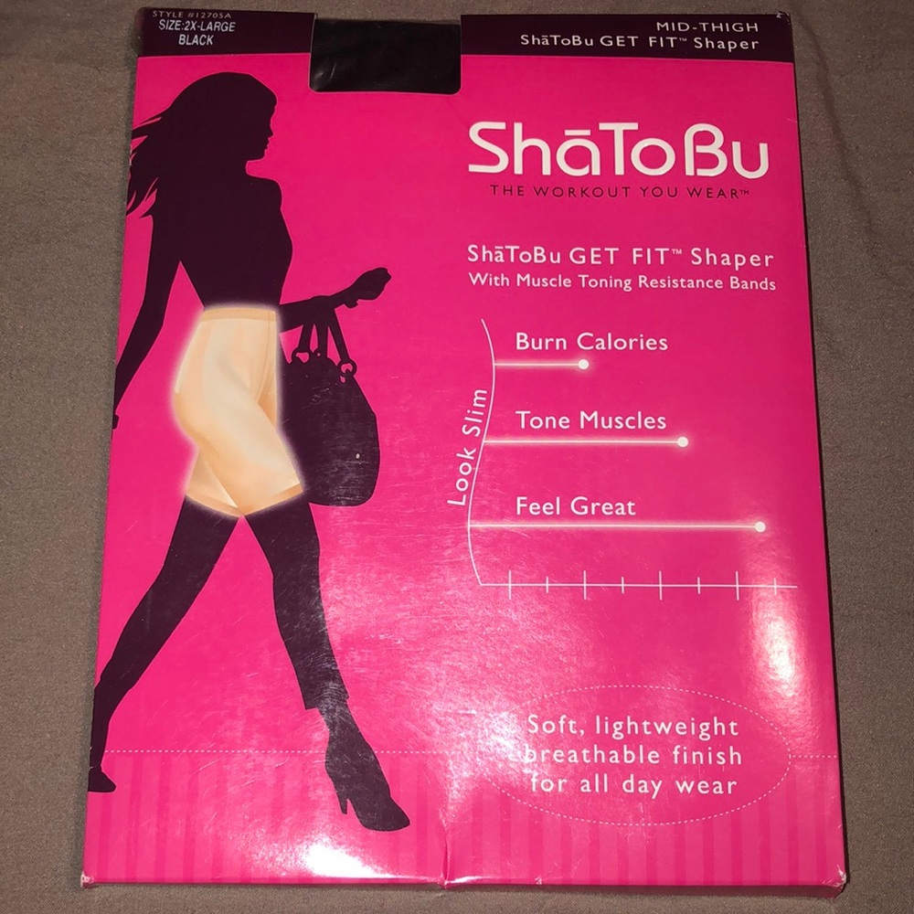 Brand New ShaToBu Mid-Thigh Get Fit Shaper